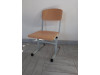 Комплект стіл учнівський 1-місний антисколіозний регулюємий по висоті з полицею (№4-6) + стілець Т