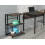 Office bookcase on collets Bookkeeper