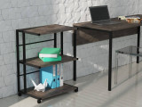 Office bookcase on collets Bookkeeper