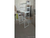 Police rack for the Lenz Case cleaning machine