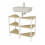 Set of bathroom furniture Aquarius shelving No. 4