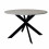 Round table on a metal support Premium