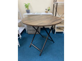 Round folding table Dacha