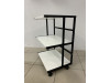 Office bookcase on collets Bookkeeper