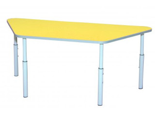 Trapezoidal children's table, age group 1–3