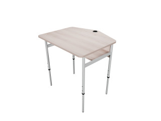 Student desk with a cup holder and pencil case, height-adjustable, suitable for grades 4–7