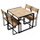 Canteen Dining Set for 4 People