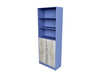 2-Door Semi-Enclosed School Locker