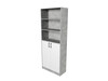 2-Door Semi-Enclosed School Locker