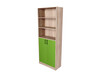 2-Door Semi-Enclosed School Locker