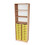 Open cabinet with shelves and trays №2