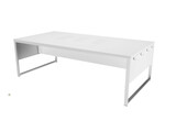 Group table, laboratory table with electrical outlets
