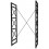 Shelving support (4 shelves)